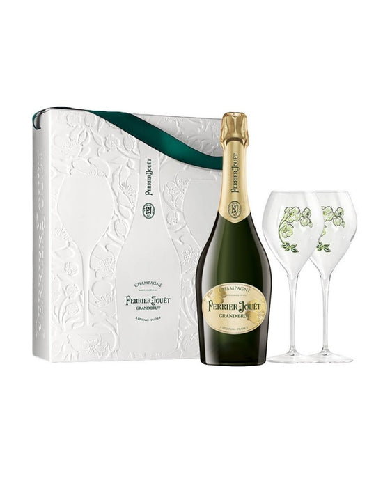 Perrier-Jouet Grand Brut Estuchado + 2 Copas