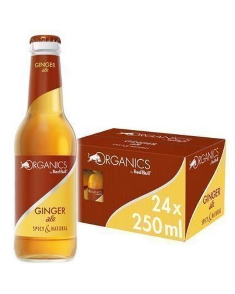 Red Bull Ginger Ale Organic Envase Cristal Caja 24und.
