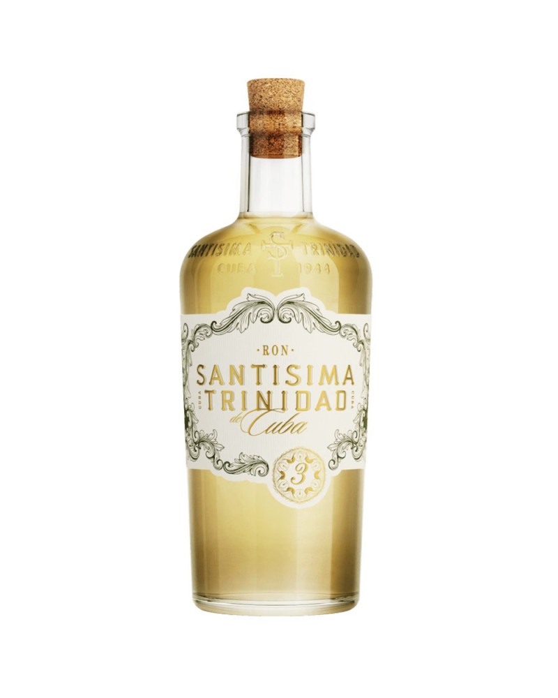 Ron Santísima Trinidad 3 años 70Cl.