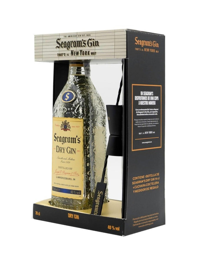 Seagram's Estuche Jigger y Cuchara de Regalo