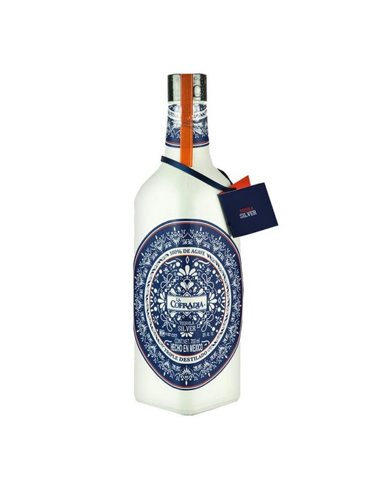 Tequila Cofradía Cerámica One Blanco 70cl.