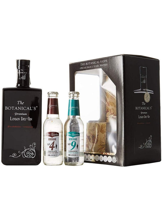 The Botanical's Gin Pack con dos tónicas