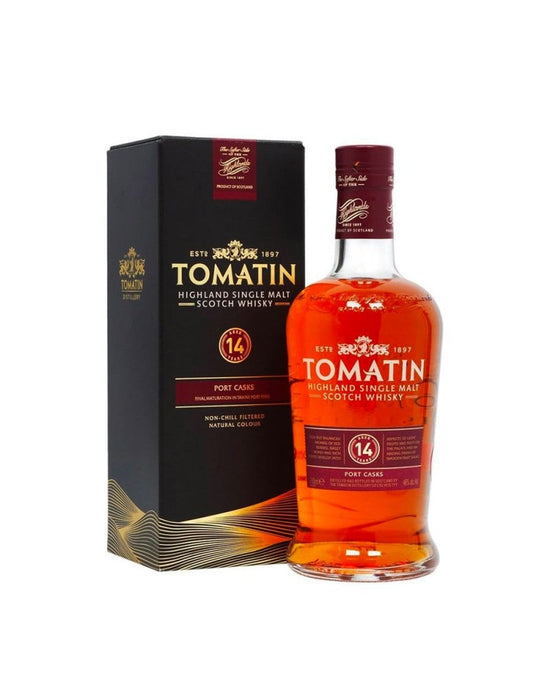 Tomatin Single Malt Whisky 14 Años + Estuche