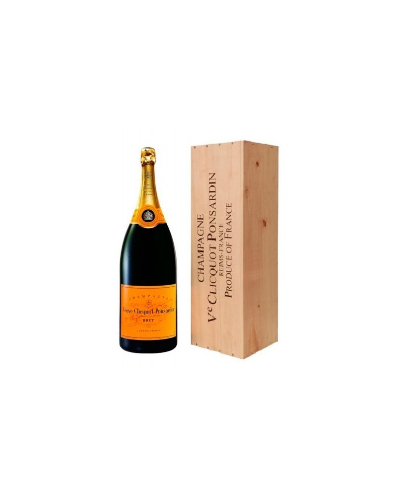 Veuve Clicquot Brut Nabuchodonosor 15L Caja de Madera