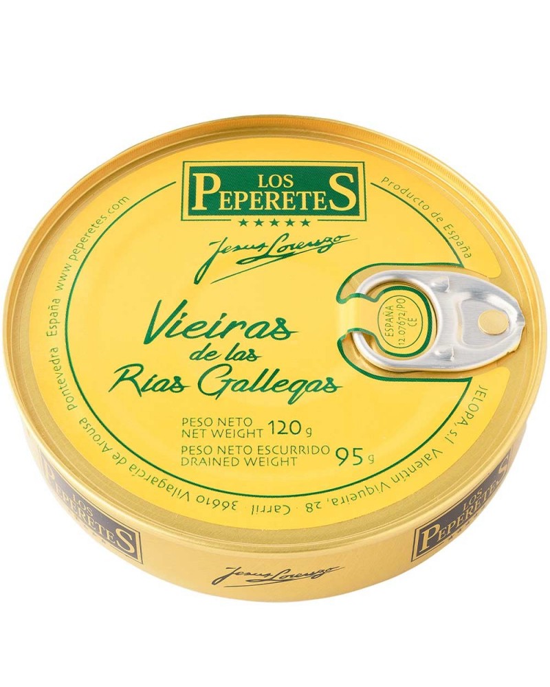 Vieiras a la Gallega Peperetes 120 gr