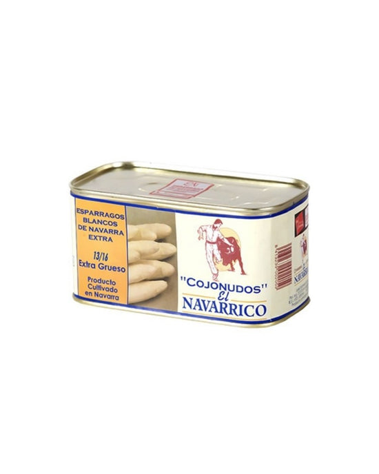 Yemas Esparragos Navarrico Extra Gruesas Lata 205 Gr.